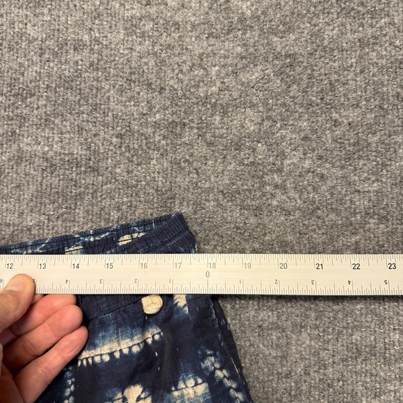 Polo Ralph Lauren‎ Swim Trunks Mens XL Blue White Geometric Yellow Pony Liner - Picture 5 of 14